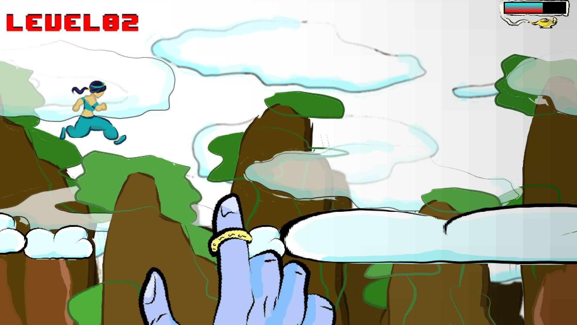 NADIA AND THE TEMPLES OF CLOUDS (itch) - кадр 2