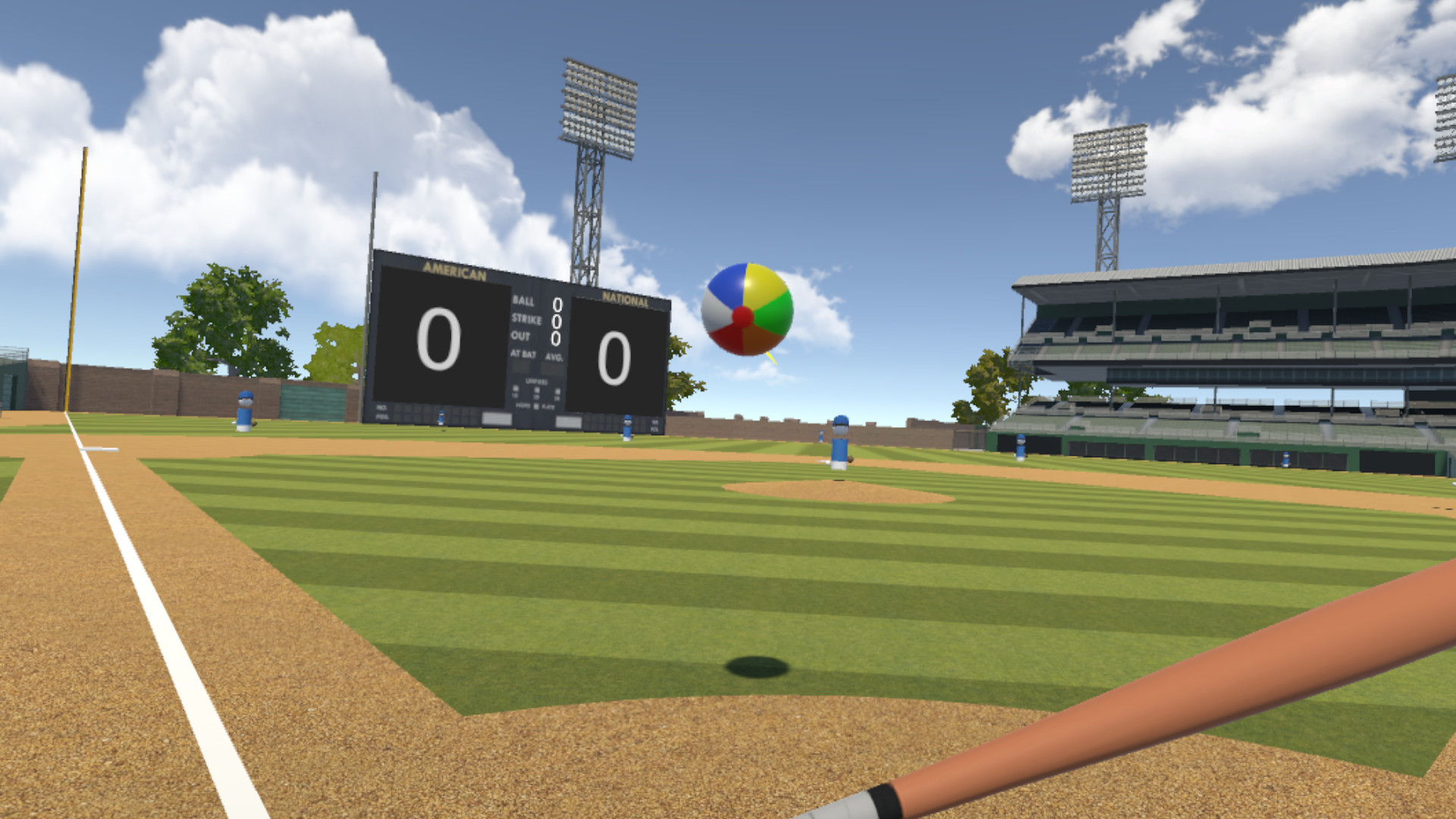Double Play: 2-Player VR Baseball - кадр 4