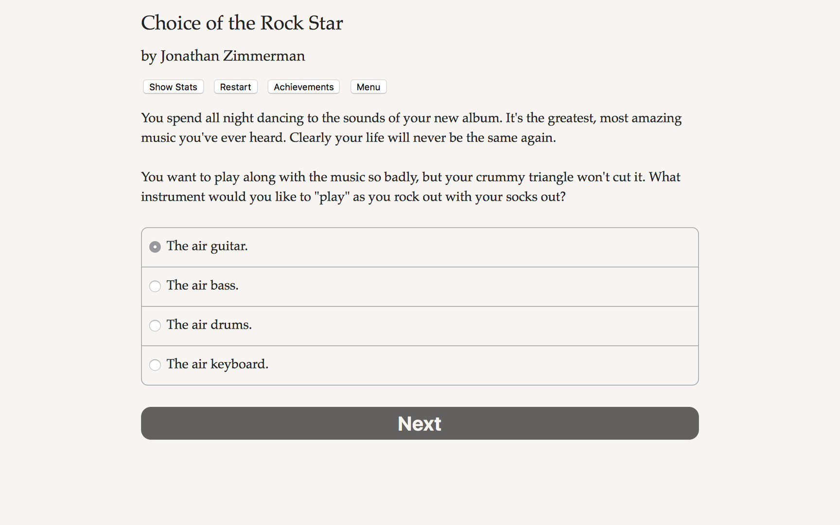 Choice of the Rock Star - кадр 3