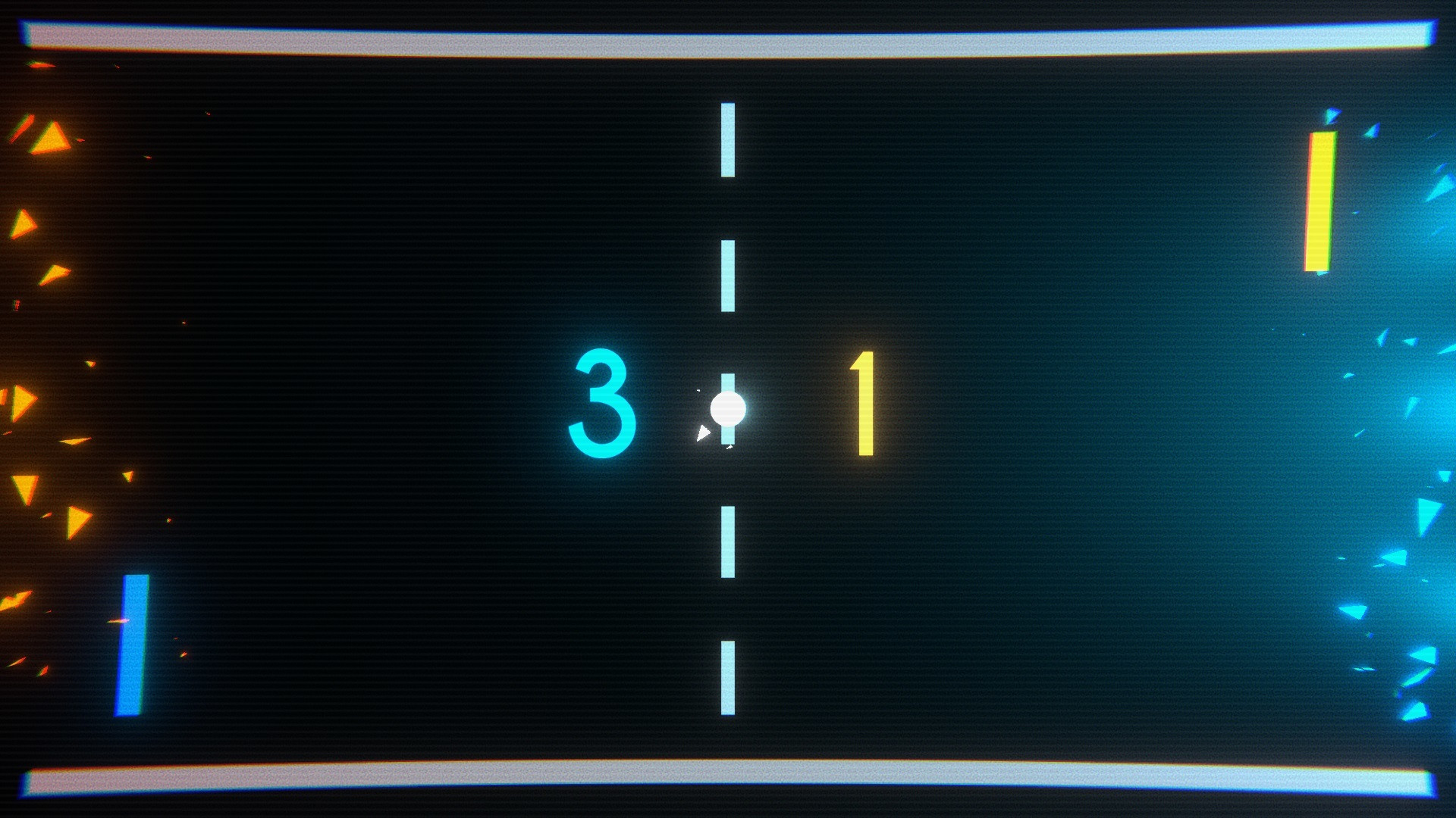 Pong (with screenshake) (itch) - кадр 1