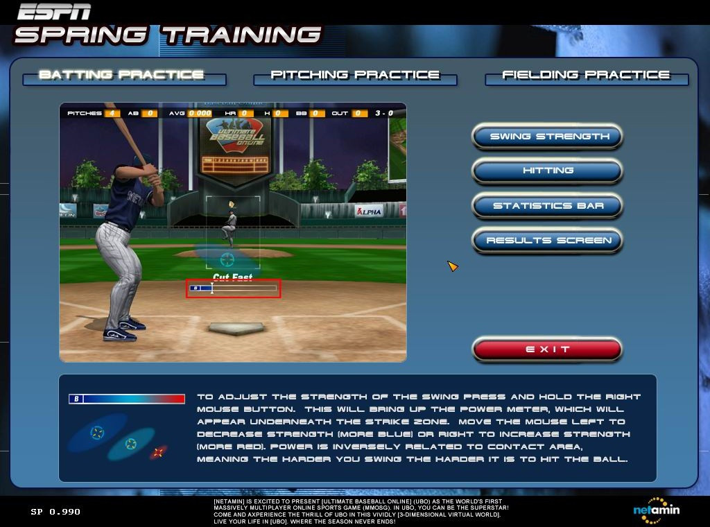 Ultimate Baseball Online 2006 - кадр 8