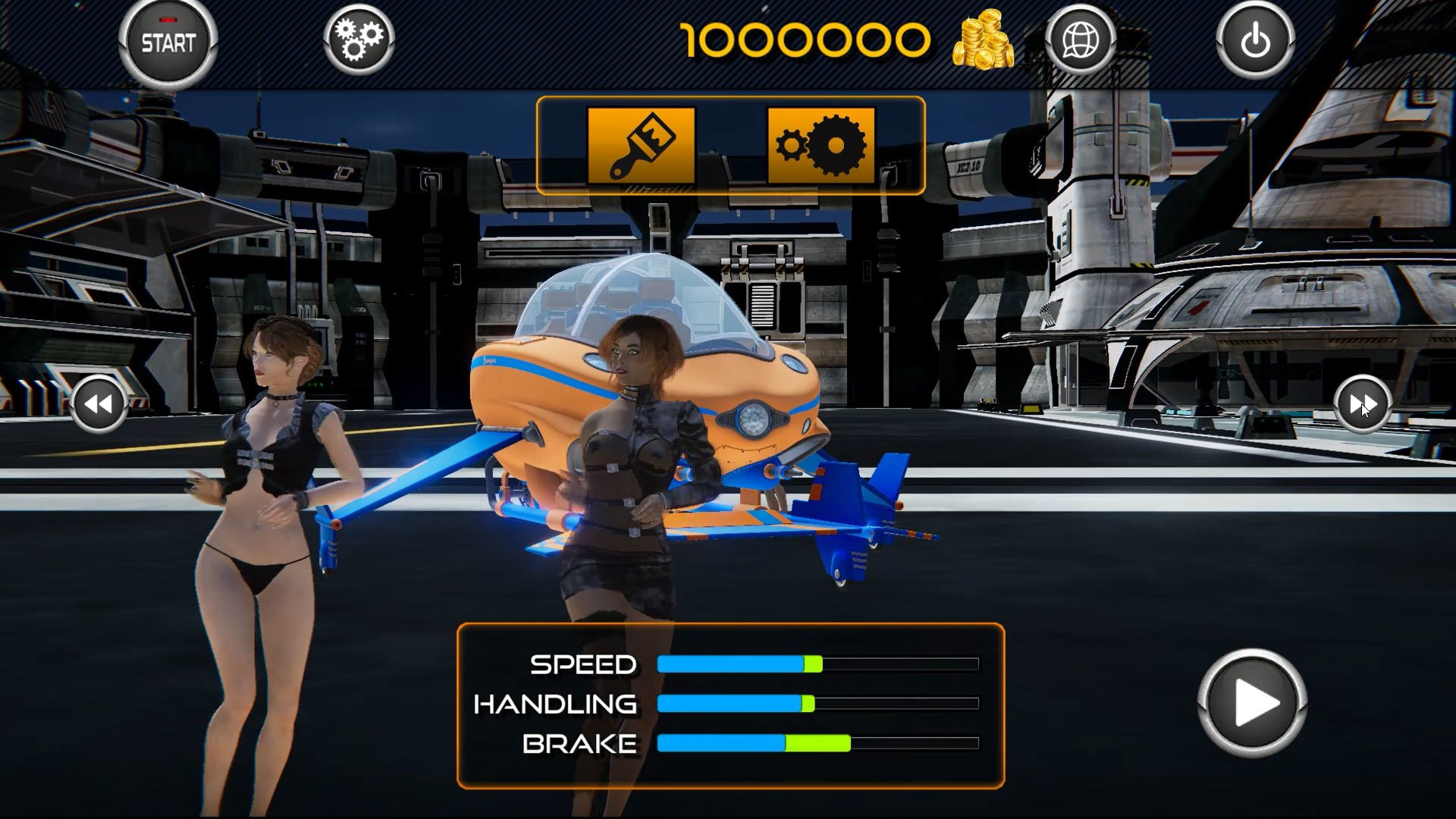 Sci-fi sexy racer - кадр 5