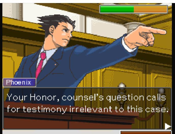 Ace Attorney - The First Turnabout Redux (itch) - кадр 2