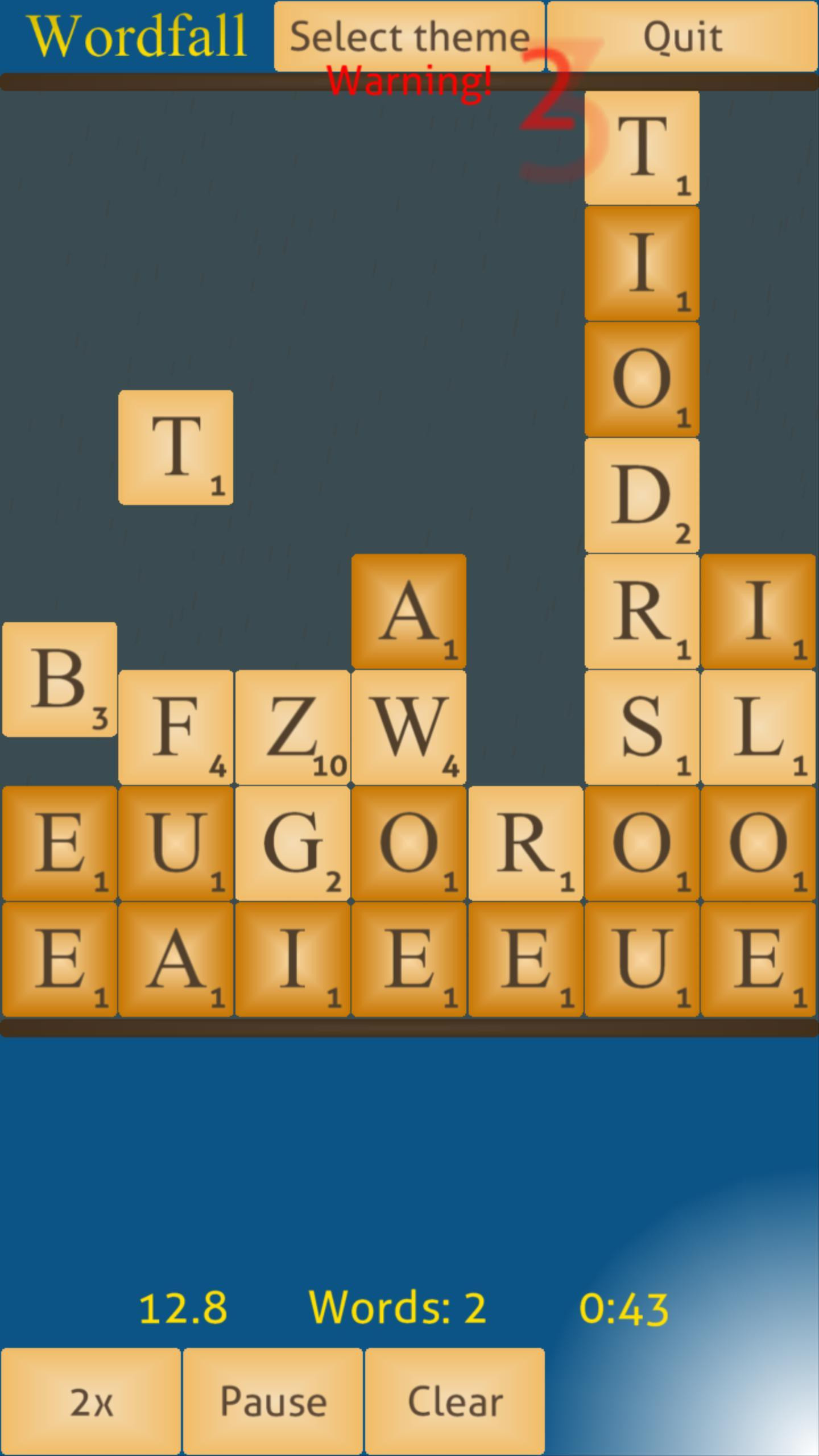 Wordfall (itch) - кадр 4