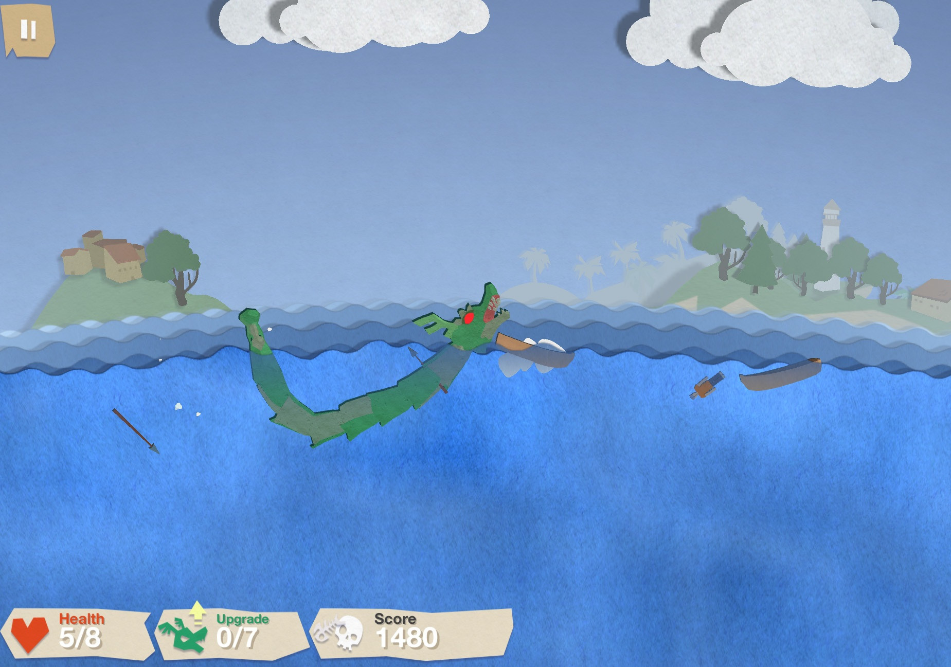 Super Sea Serpent Simulator (itch) - кадр 2