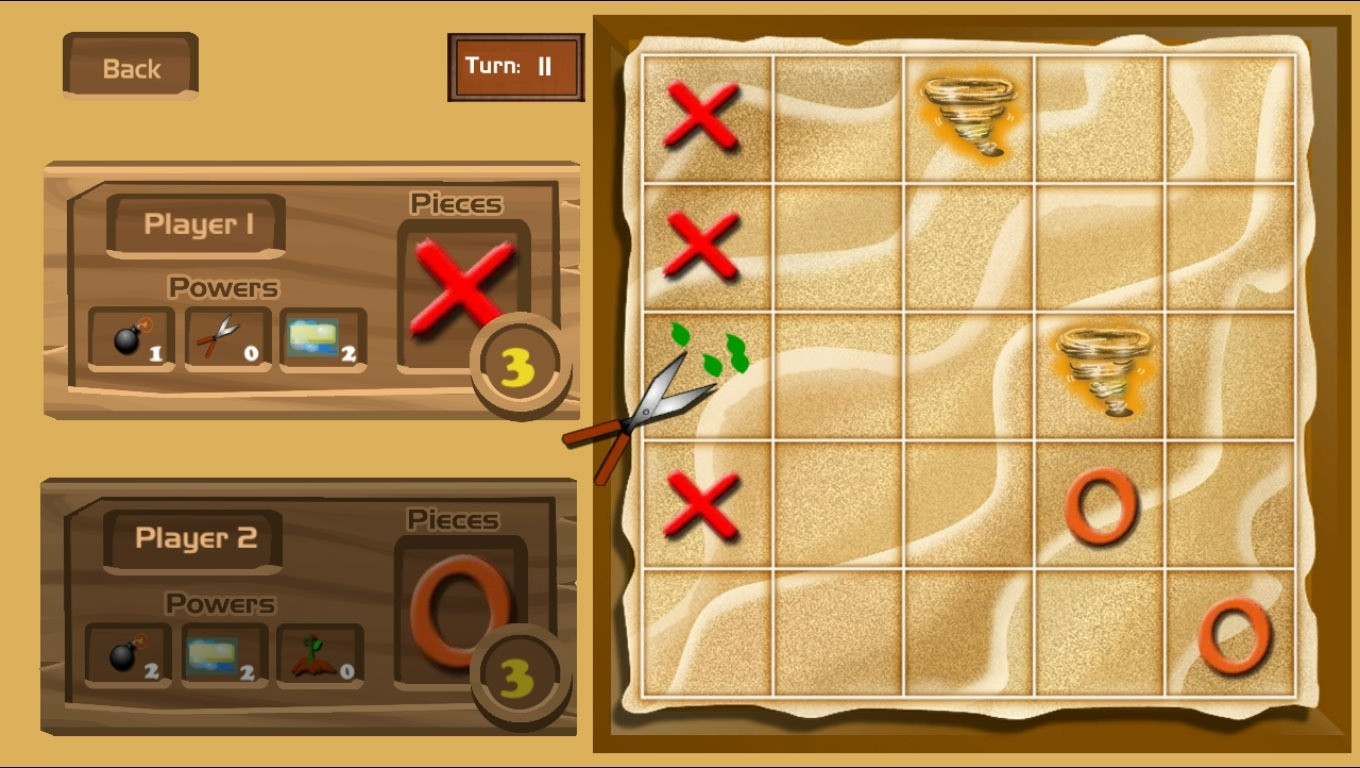 Tictactoe Superpowers (itch) - кадр 2