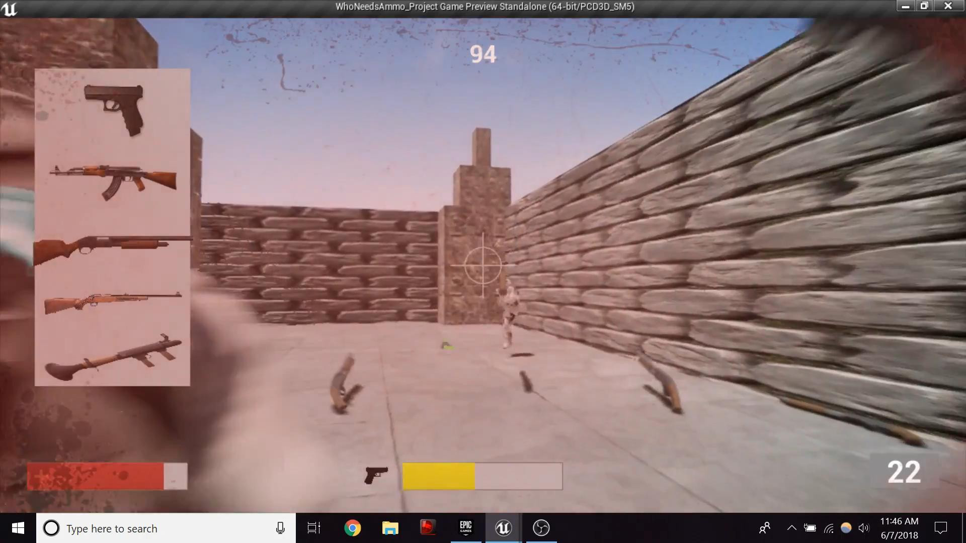 Who Needs Ammo? - A Joke Gone Too Far (itch) - кадр 1