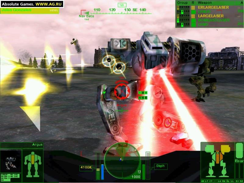 MechWarrior 4: Vengeance - кадр 8