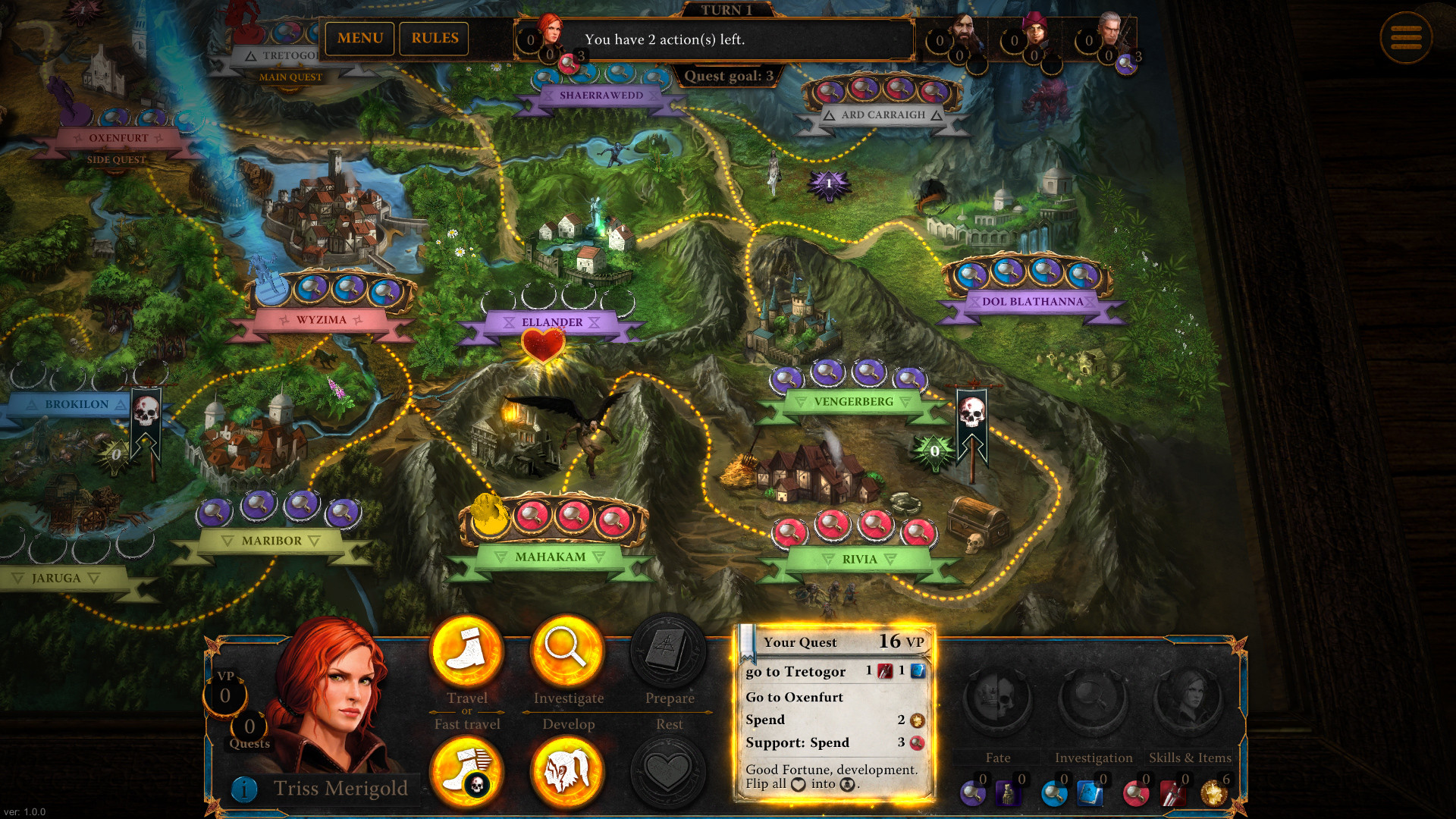 The Witcher Adventure Game - кадр 8