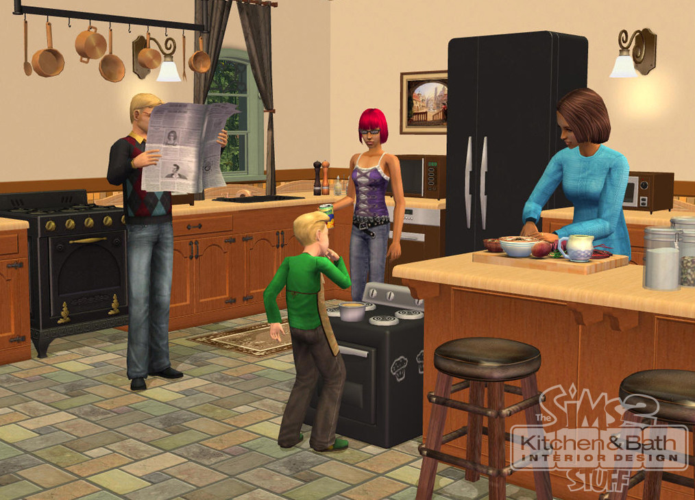 The Sims 2: Kitchen & Bath Interior Design Stuff - кадр 8