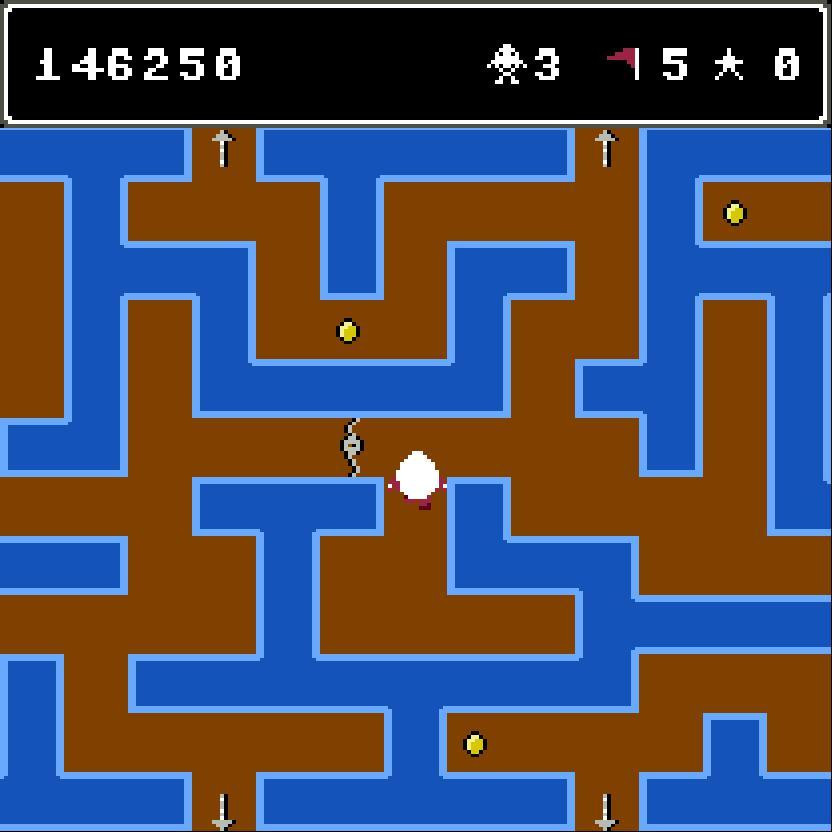 Kwik Snax - C64 remake. (itch) - кадр 4