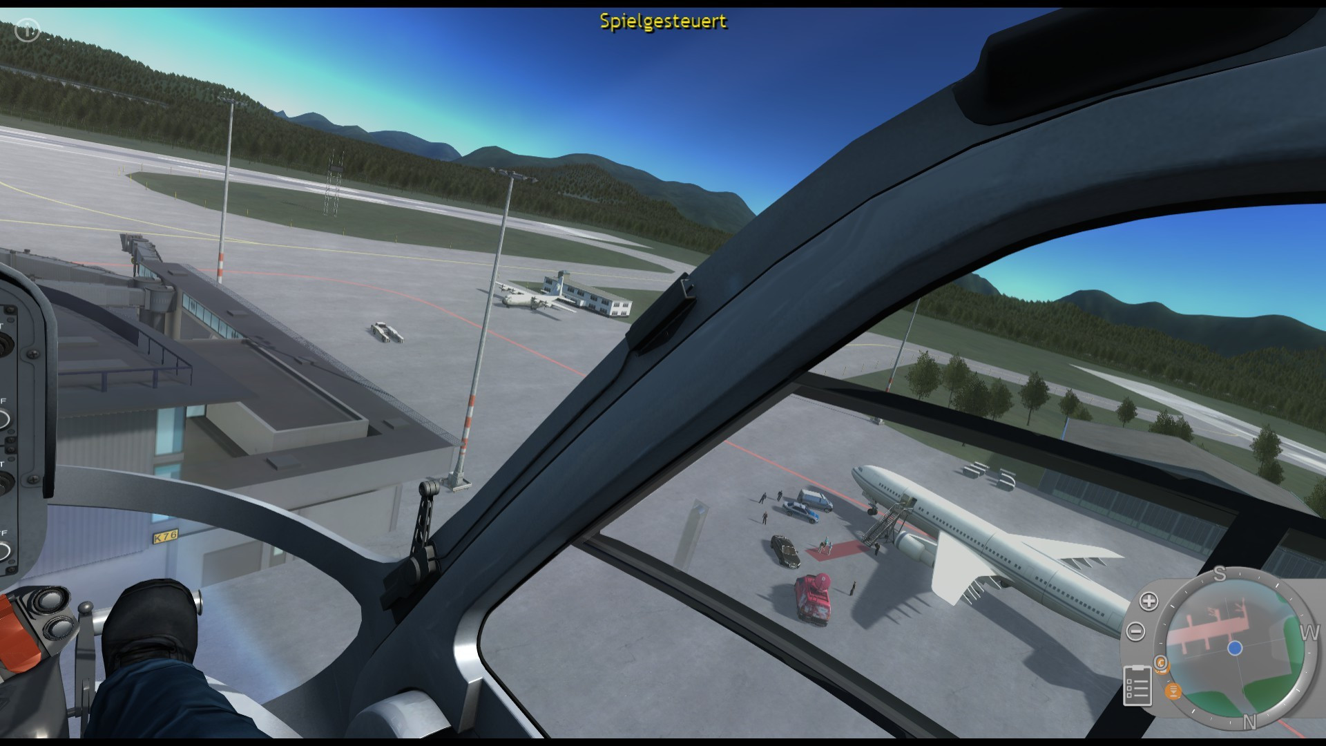 Polizeihubschrauber Simulator - кадр 6