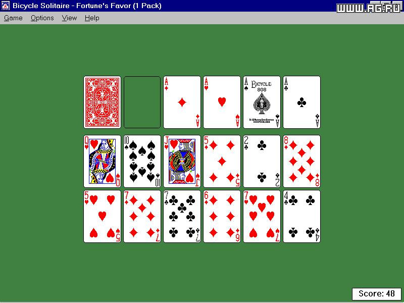 Bicycle Solitaire for Windows - кадр 3
