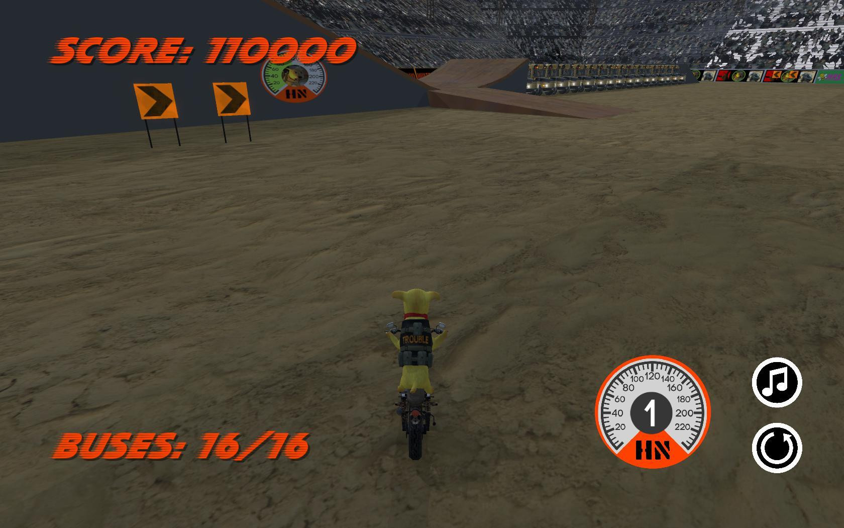 Hunter Nacho Super Bus Jump (itch) - кадр 2