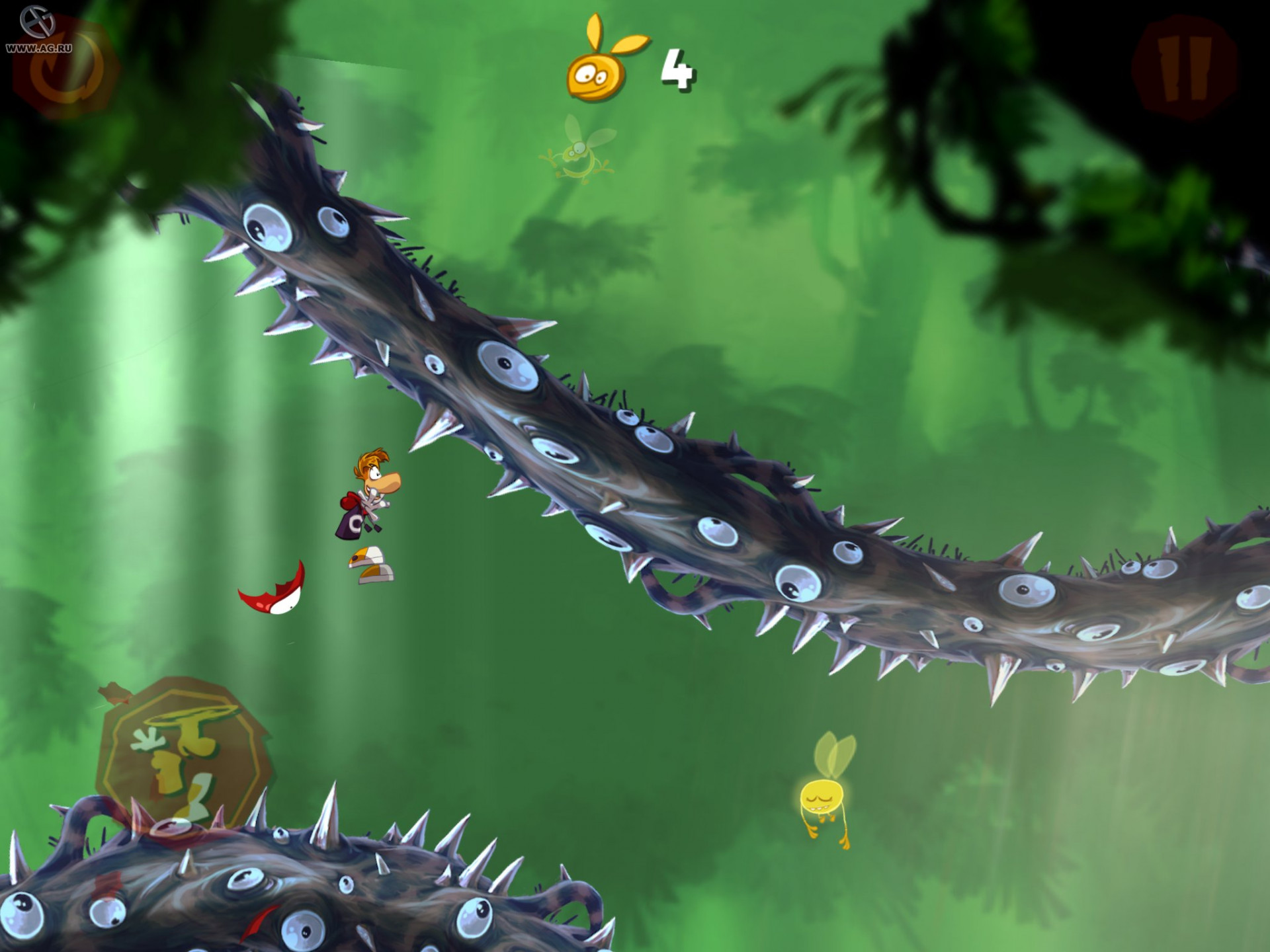 Rayman Jungle Run - обзоры и оценки игры, даты выхода DLC, трейлеры,  описание