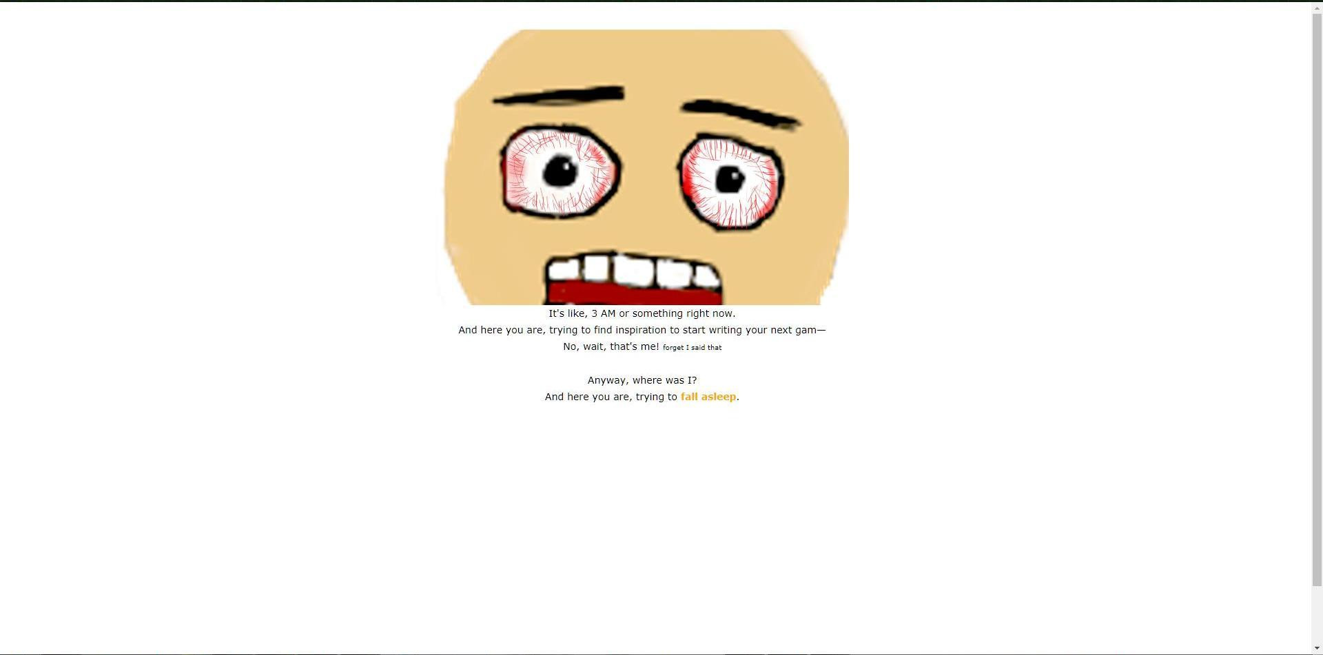 The Text Adventures of the Poorly Drawn Man with No Torso (itch) - кадр 3