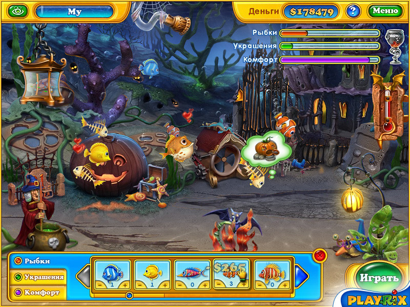 Fishdom: Spooky Splash - кадр 6