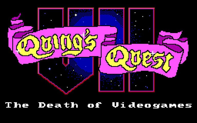 Quing's Quest VII: The Death of Videogames! (itch) - кадр 1