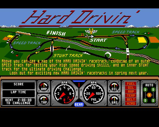 Hard Drivin' (1990) - кадр 2