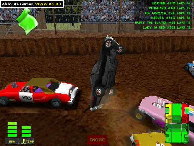 Demolition Derby & Figure 8 Race - кадр 6
