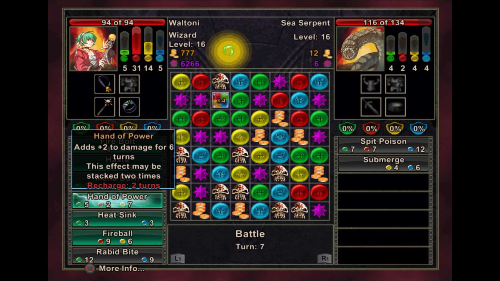 Puzzle Quest: Challenge of the Warlords - кадр 9