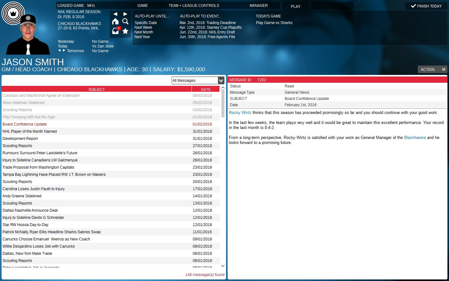Franchise Hockey Manager 2 - кадр 2