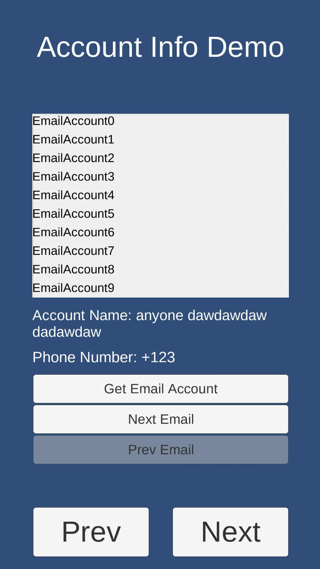 Android Info Scanner for Unity3d (itch) - кадр 1
