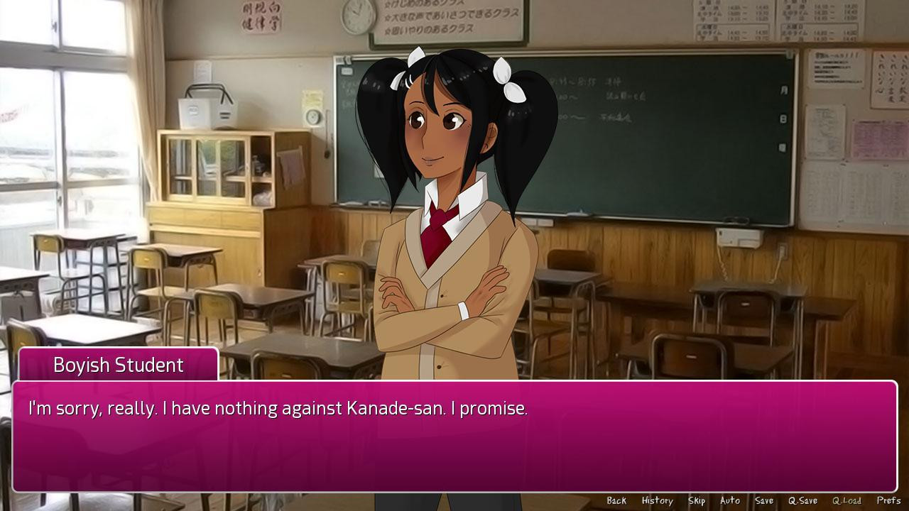 After The Bell Rings (Yuri Jam 2015) (itch) - кадр 1