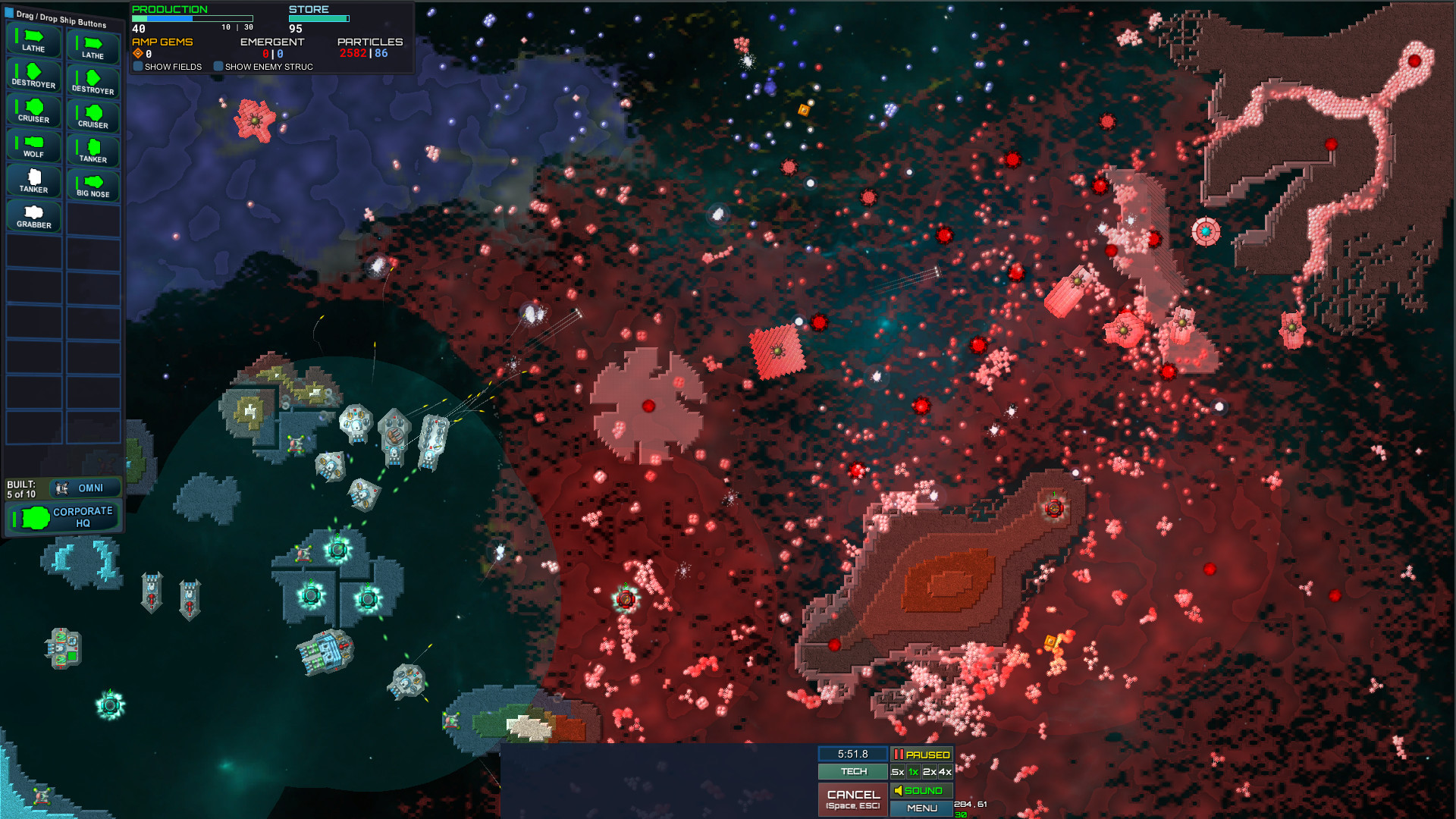 Particle Fleet: Emergence - кадр 5