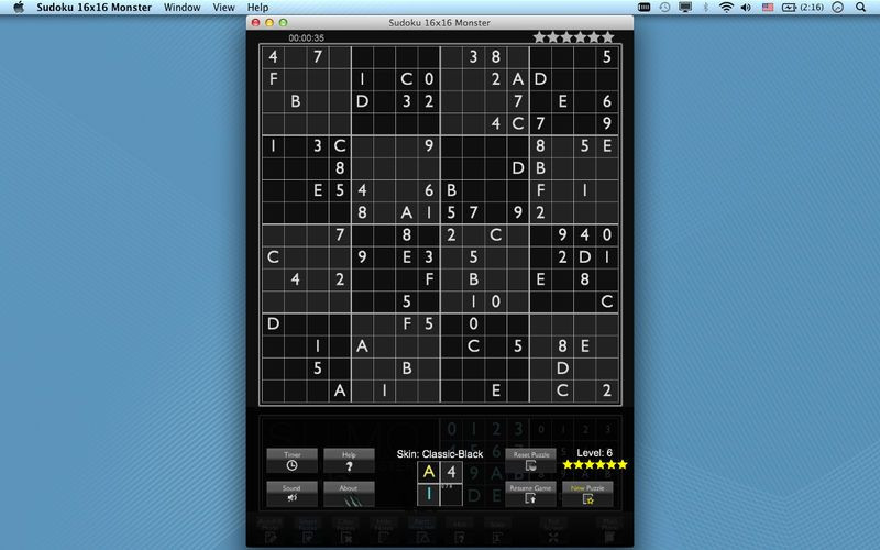 Sudoku 16x16 Monster - кадр 2
