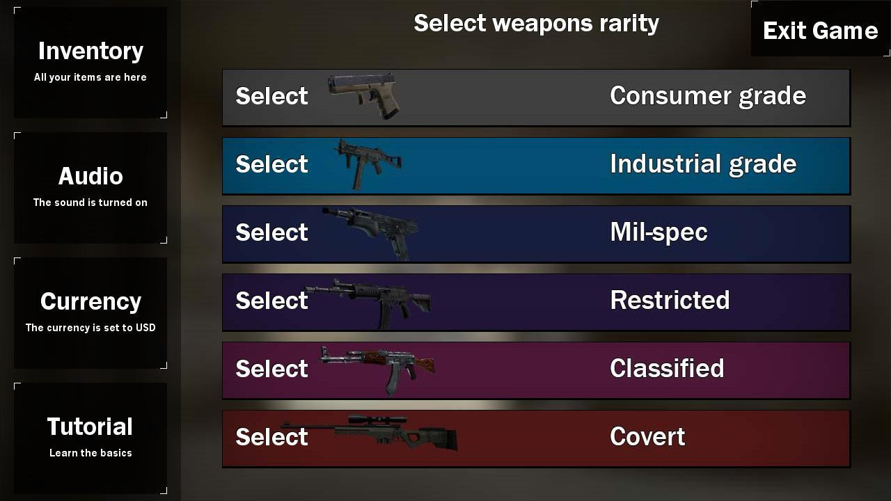 Contract Trade up for CS:GO (itch) - кадр 3
