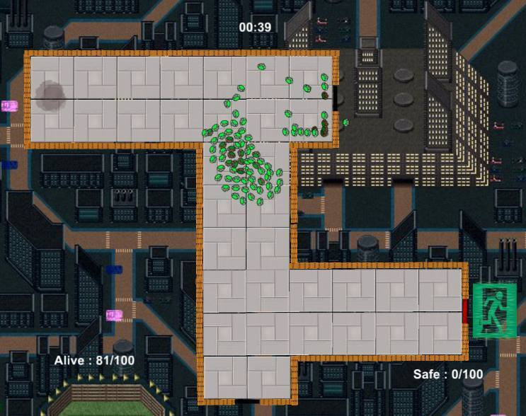 Crowd Panic Simulator (itch) - кадр 1