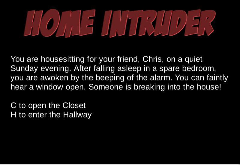 HomeIntruder (itch) - кадр 1