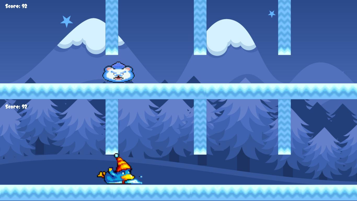 Penguin VS Polar Bear (itch) - кадр 1