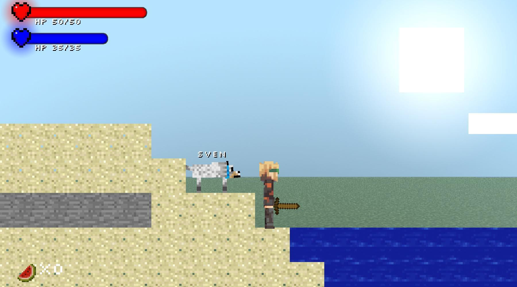 The Legend of Water Sheep (itch) - кадр 3