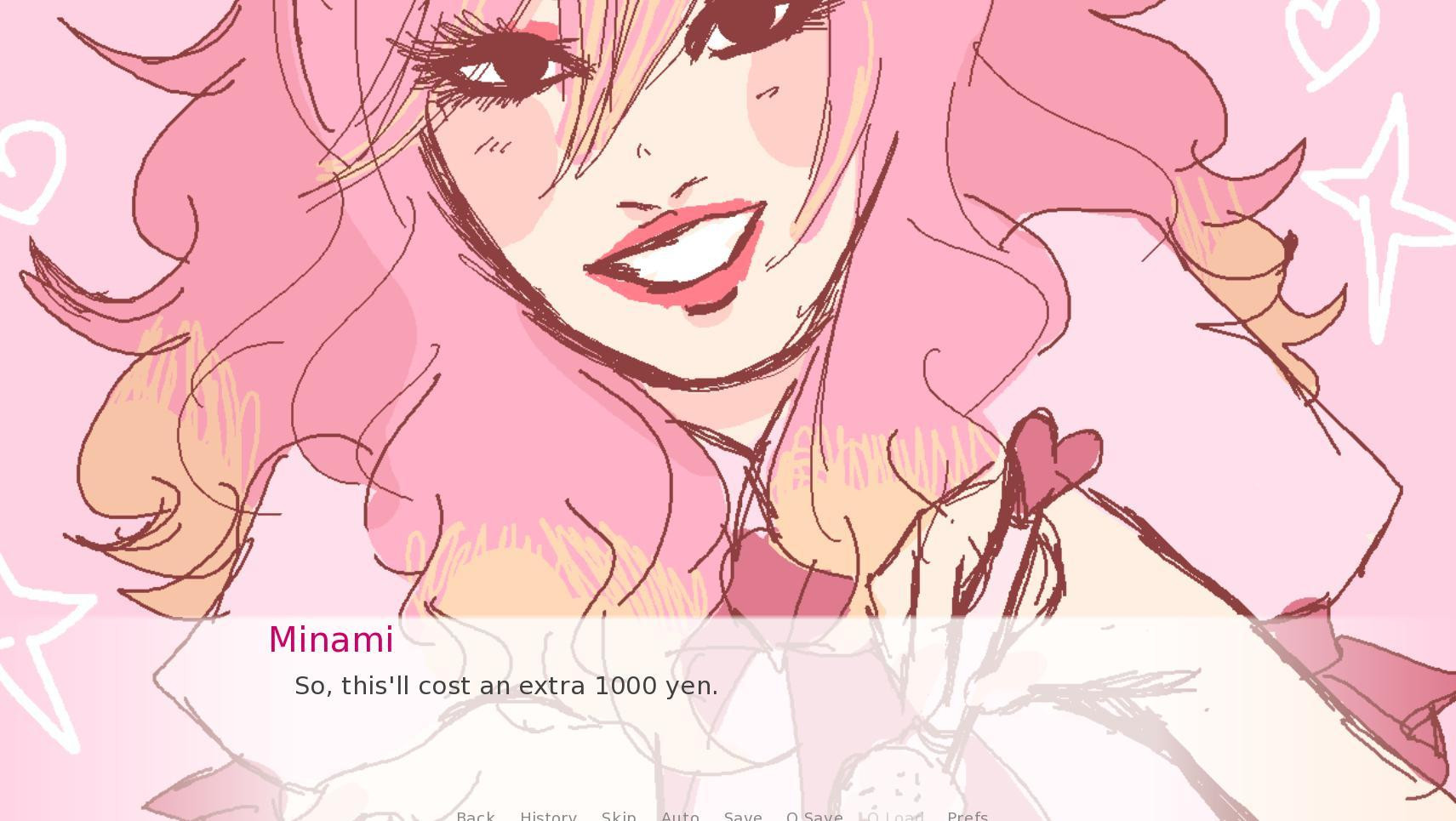 Minami Dating Sim (itch) - кадр 1