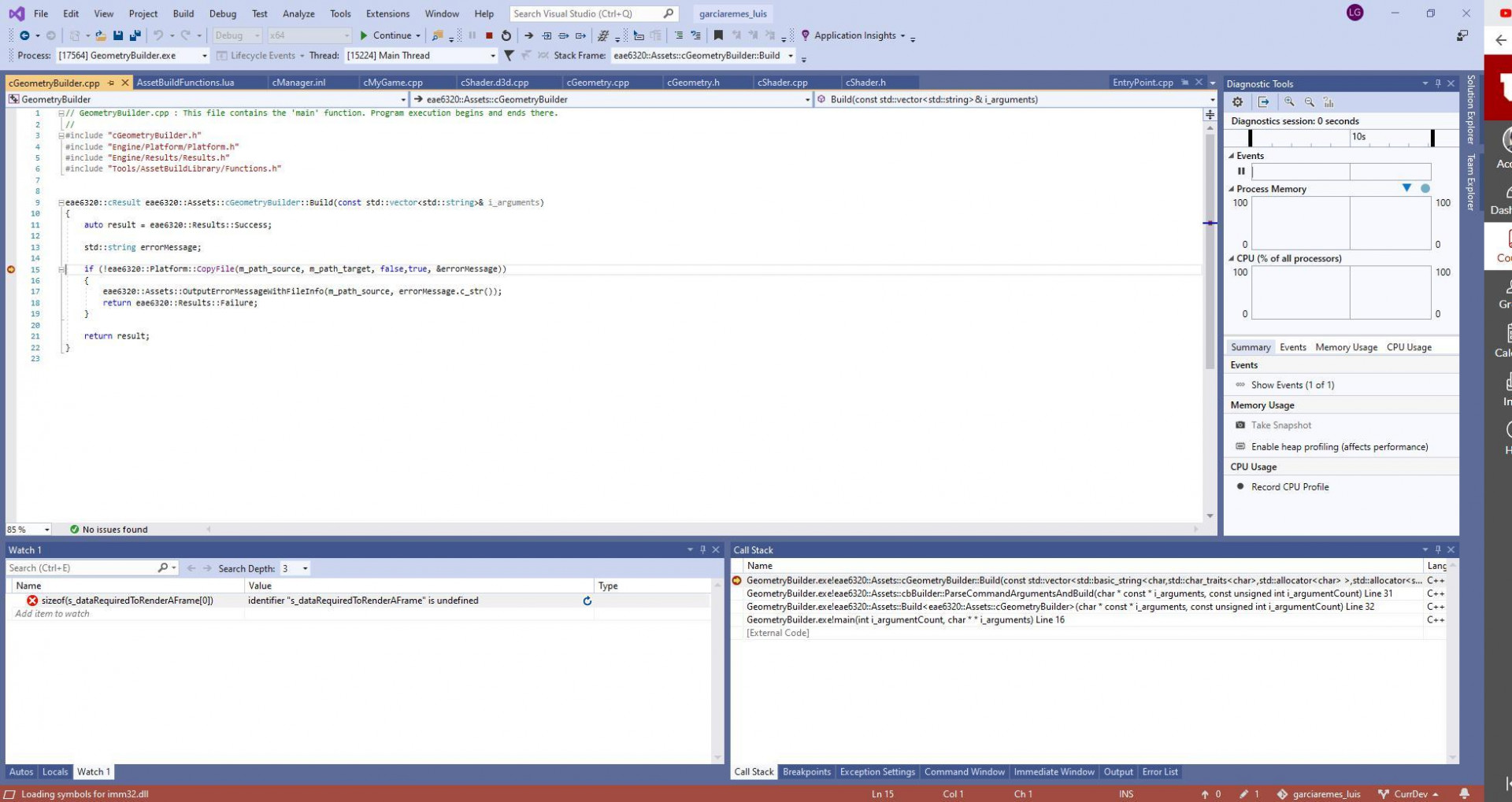 eae6320assignment6 (itch) - кадр 1