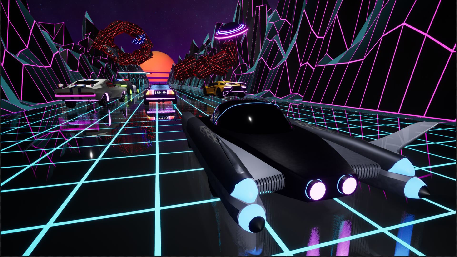 Brain in Retro Space with VS Mode - кадр 2