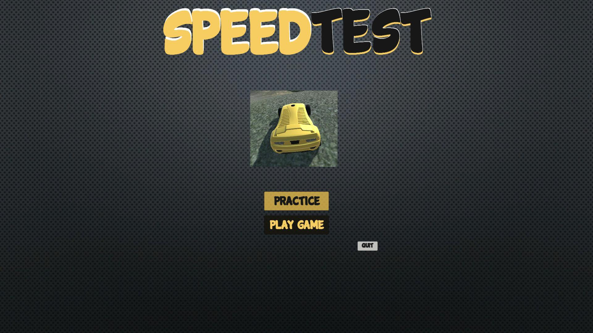 SpeedTest (itch) - кадр 1