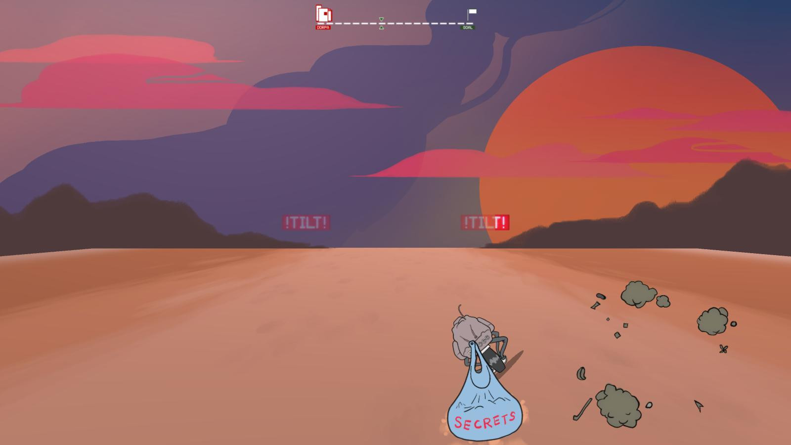 Super Secret Self Aware Desert Dash (itch) - кадр 2