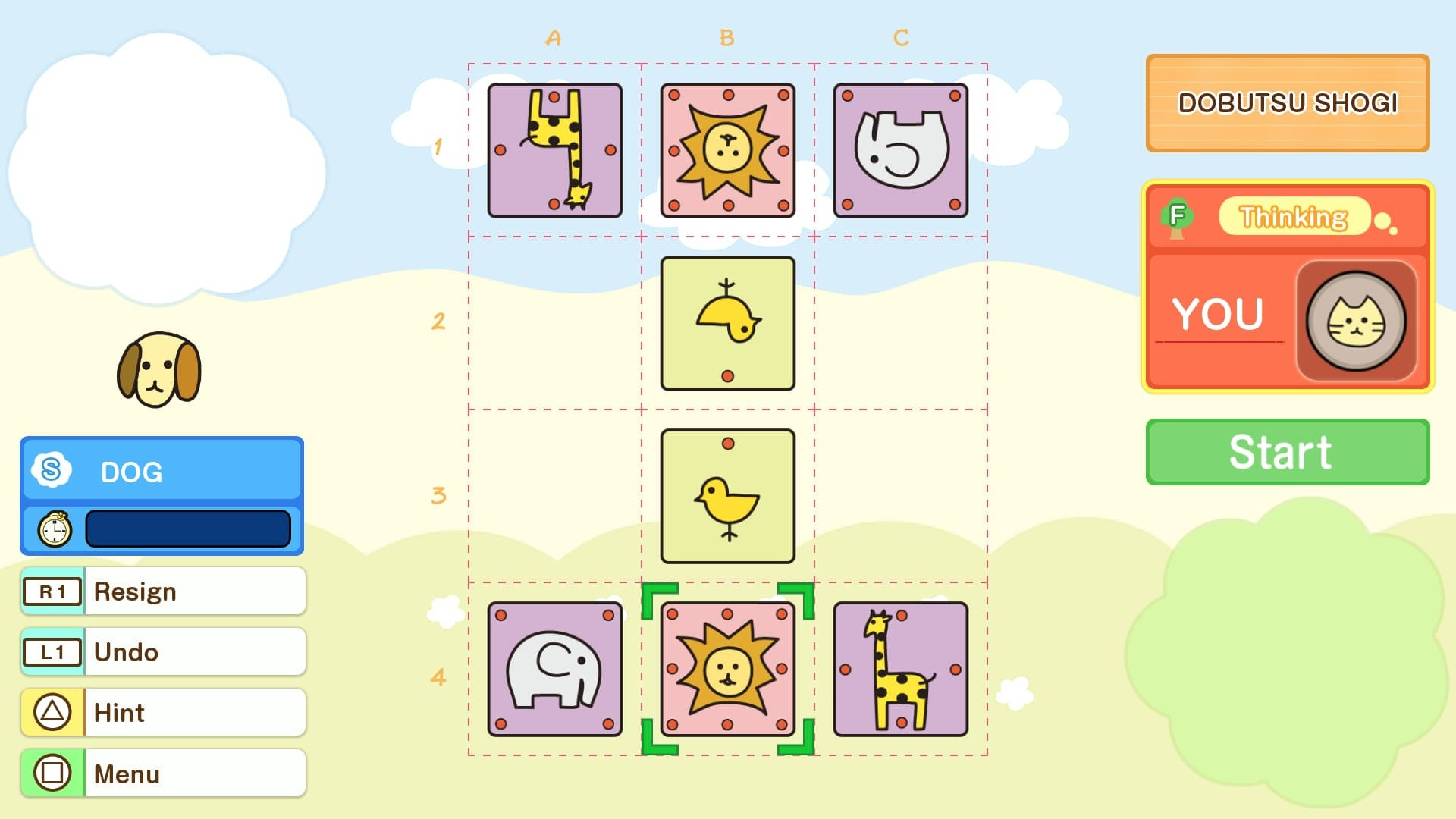 DOBUTSU SHOGI WORLD (LET'S CATCH THE LION!) - кадр 2