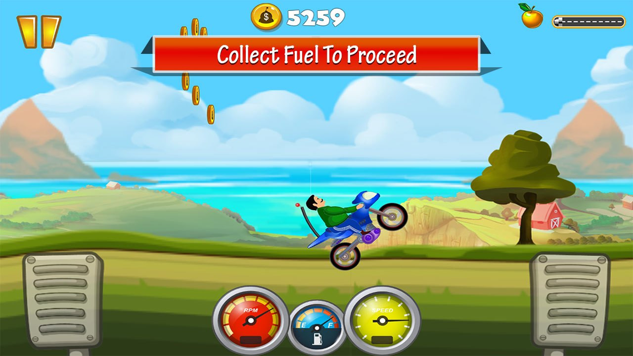 Hill Climb Bike Racing Stunt (itch) - кадр 2