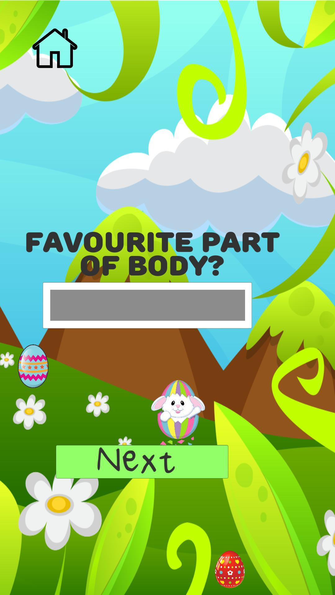 Funny Easter letter - test to Bunny (itch) - кадр 1