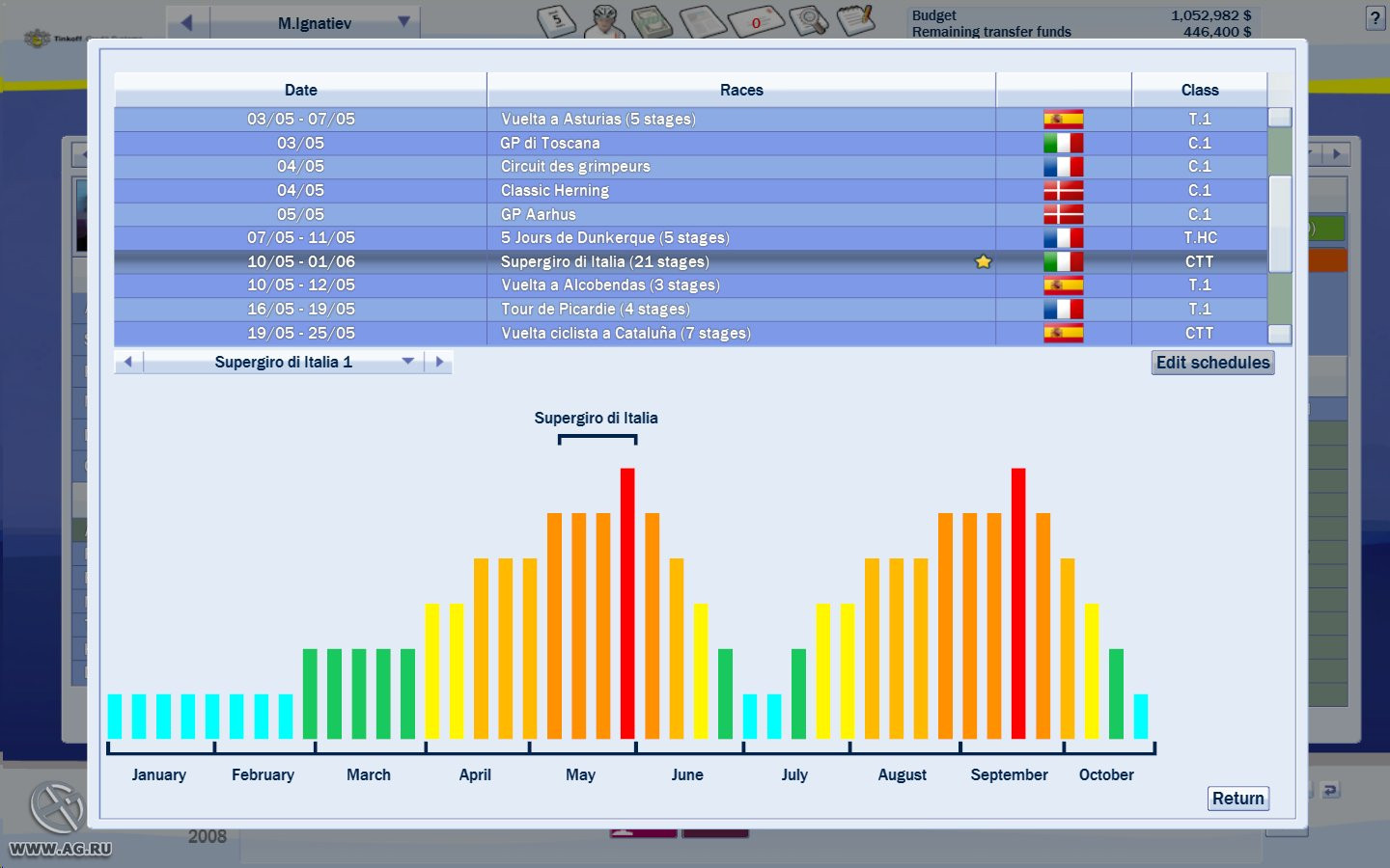 Pro Cycling Manager Season 2008 - кадр 8
