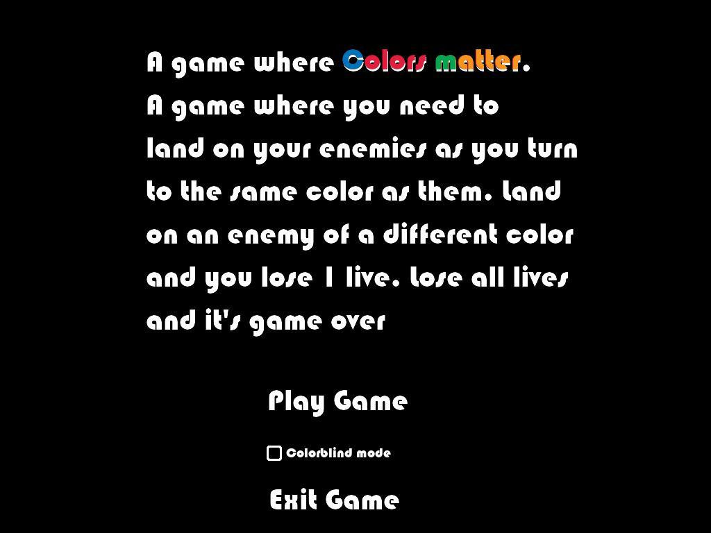 Colors Matter (itch) - кадр 1