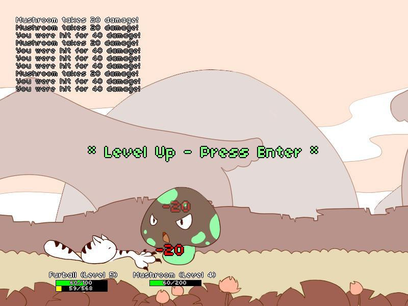 Hyper Furball (itch) - кадр 1