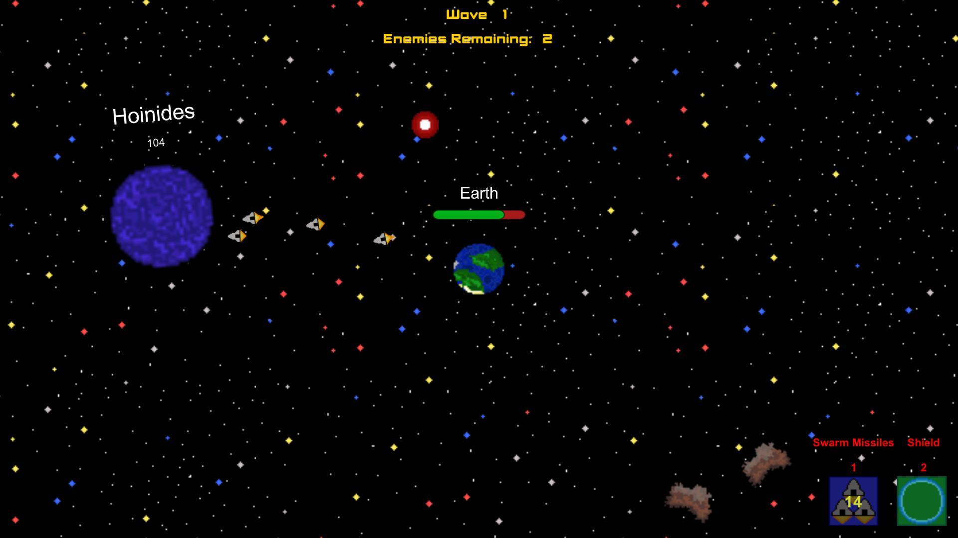 Tiny Earth vs The Universe (itch) - кадр 1