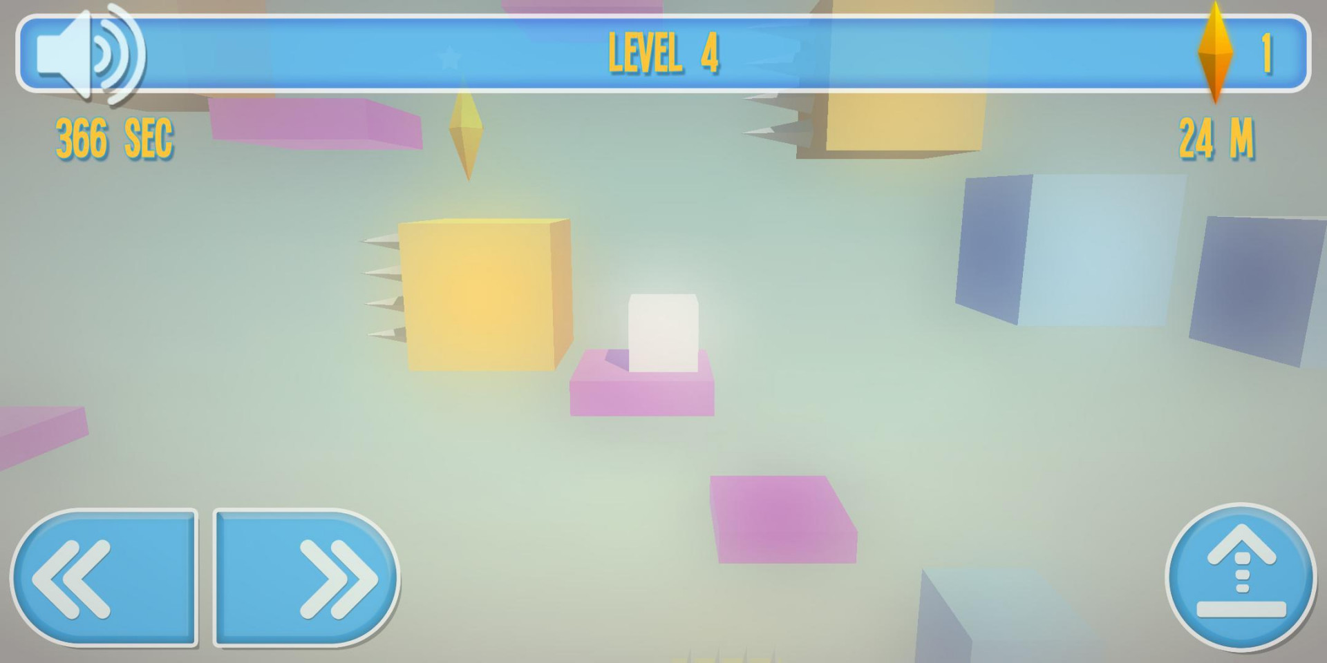 Cubit's Adventure - Cube jump game (itch) - кадр 2