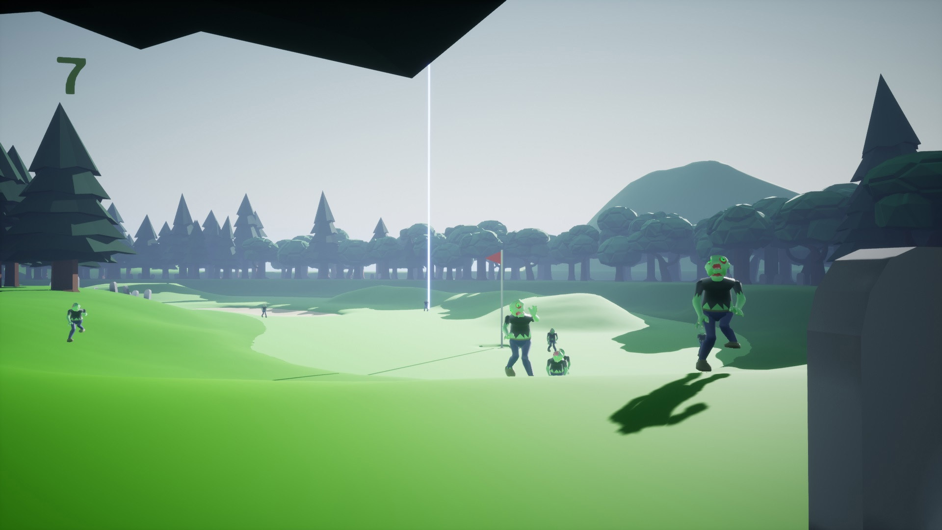 Golfing Dead (itch) - кадр 2