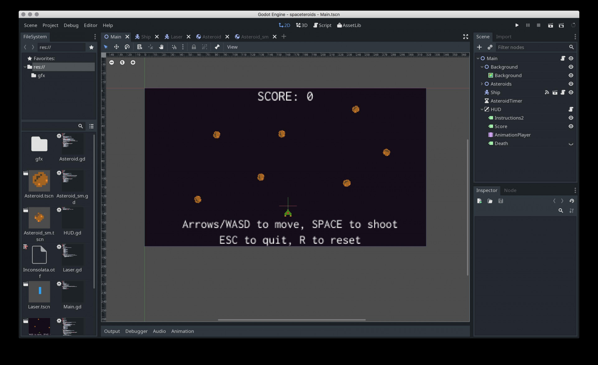 spaceteroids (itch) - кадр 1
